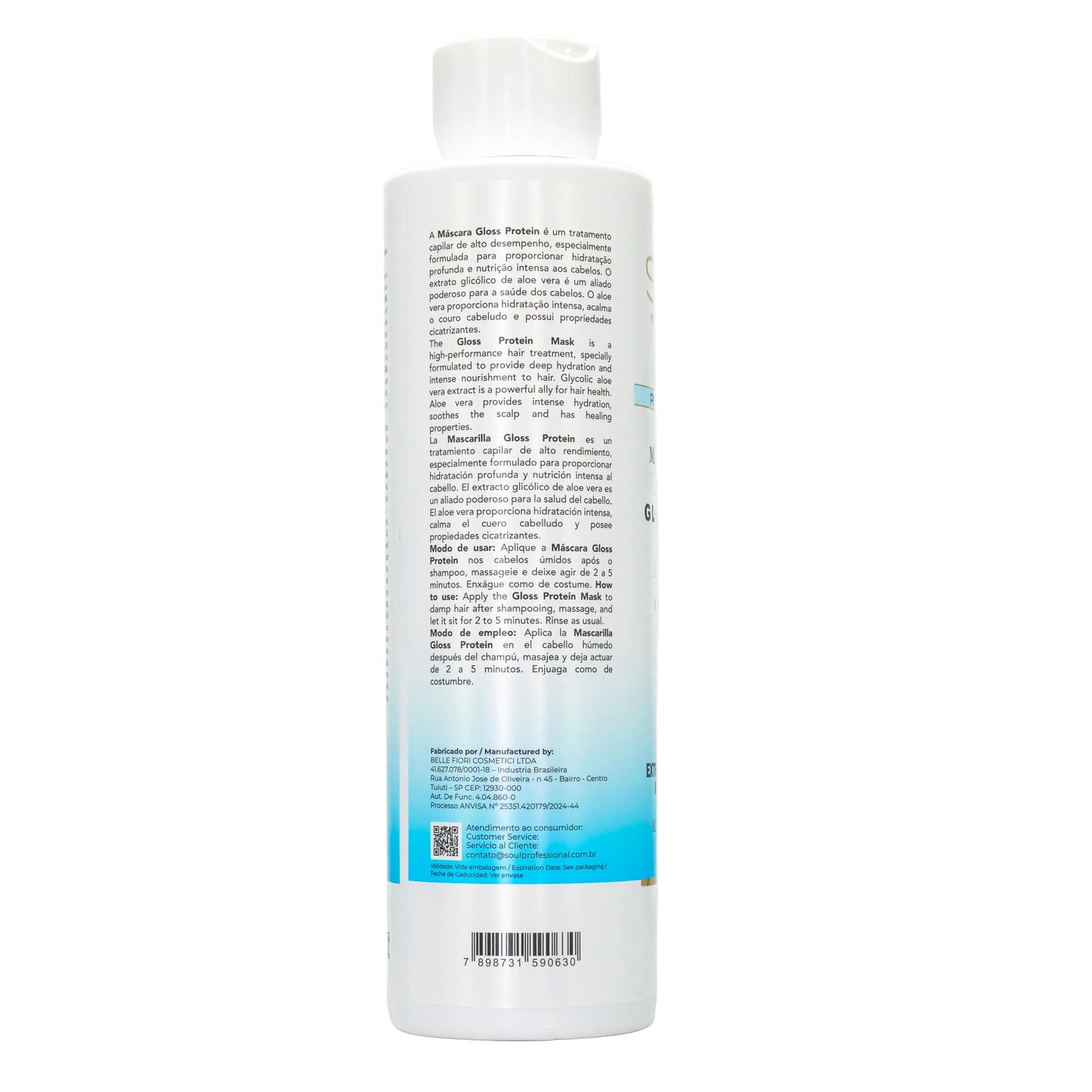 Máscara Gloss Protein - 1lt